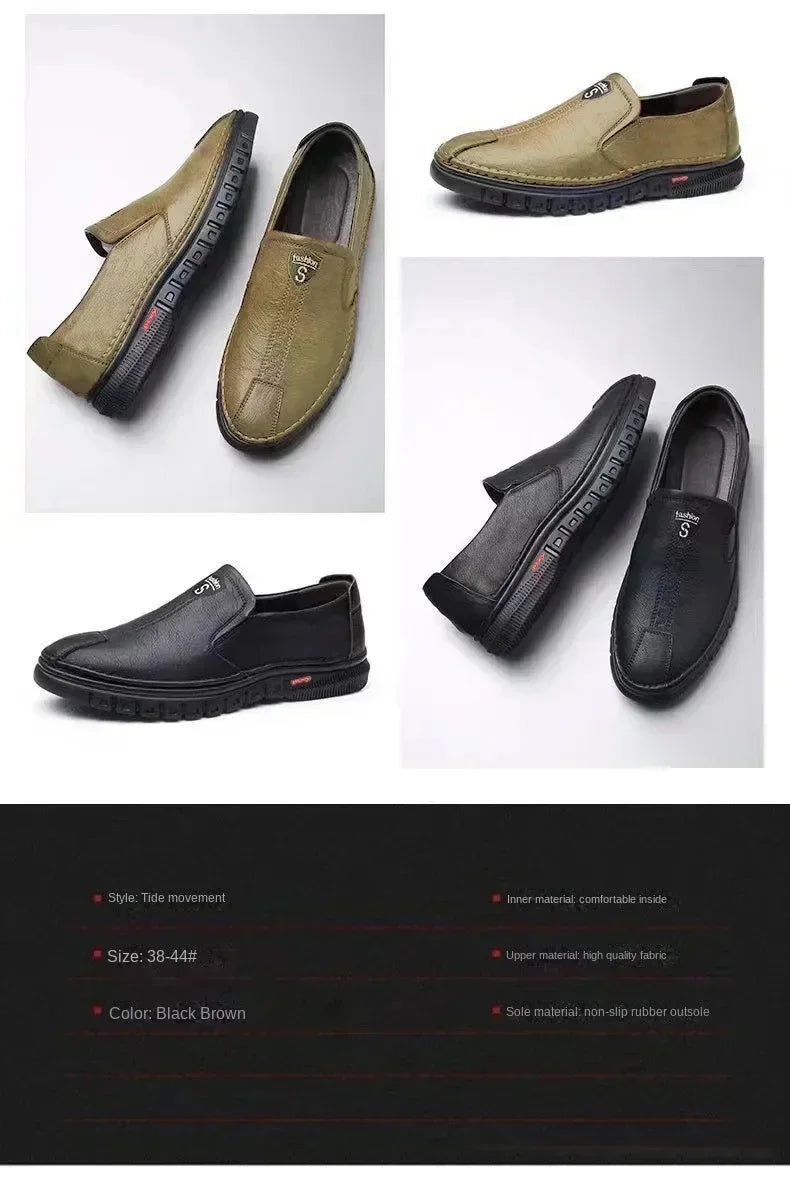 Mocassin Homme Enlen ,Benna Marron