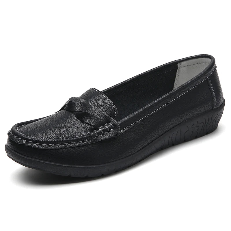 Mocassin femme en cuir KUIDMANGÉA My Store