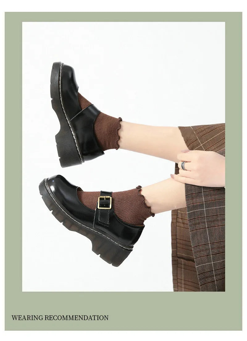 Mocassin  Maryline Vintage –  Rétro en Cuir My Store