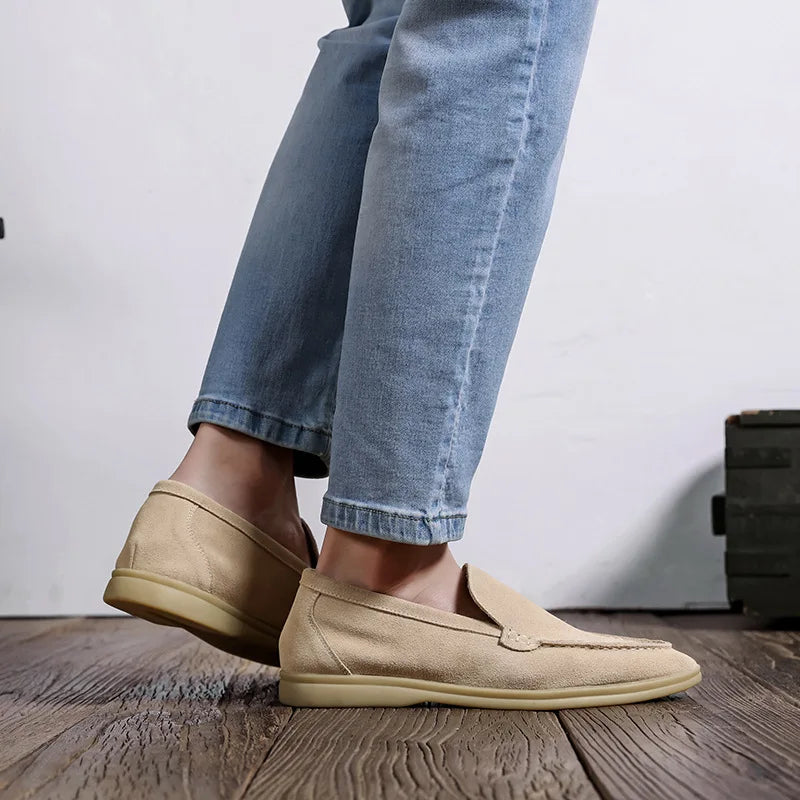 Mocassin_daim_homme_Blanc
