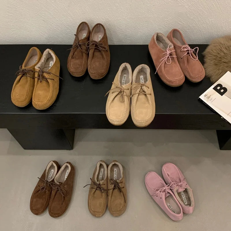 Mocassin femme en cuir Tamayui