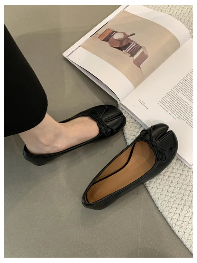 Mocassin femme élégante Noir