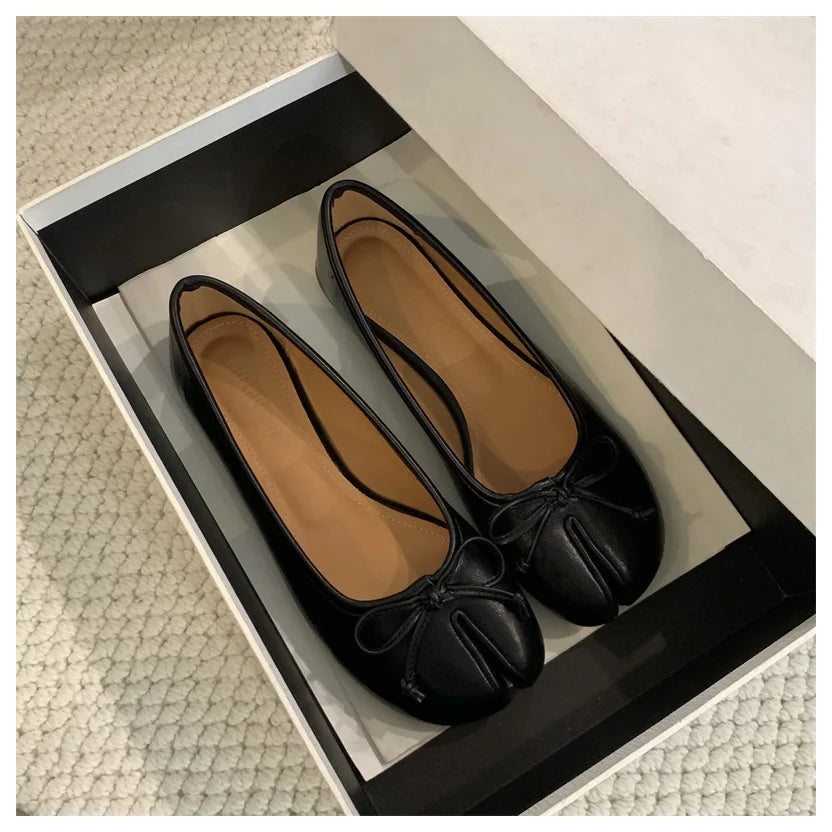 Mocassin femme élégante Noir