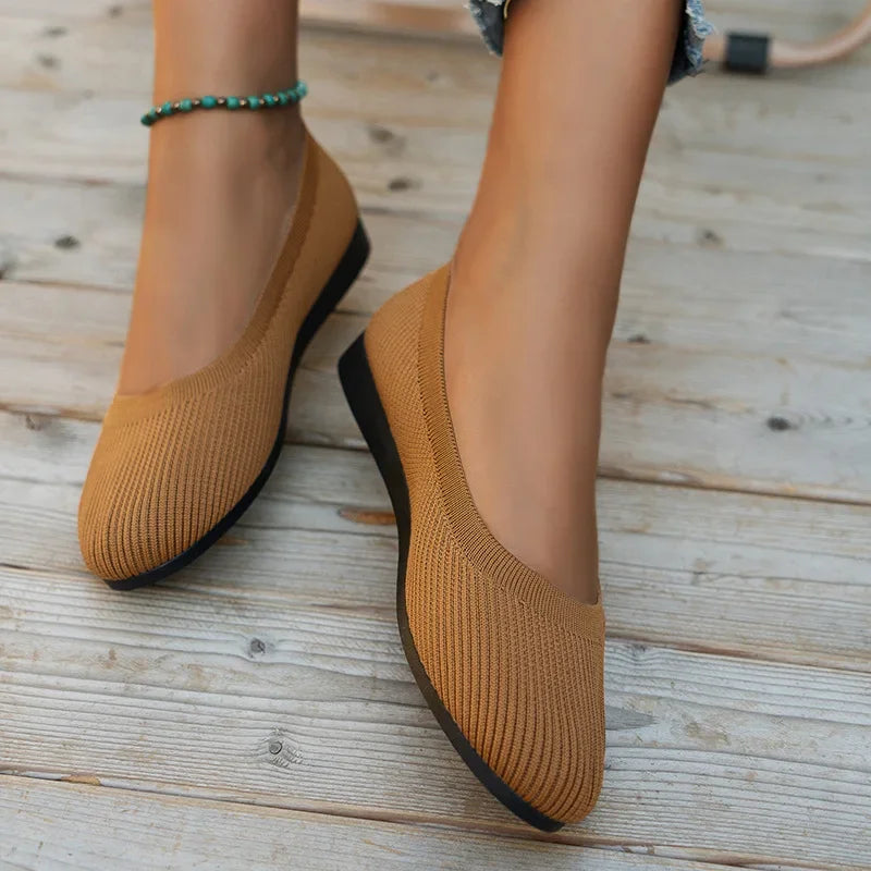 Mocassin femme noire NoEnName_Null Gris