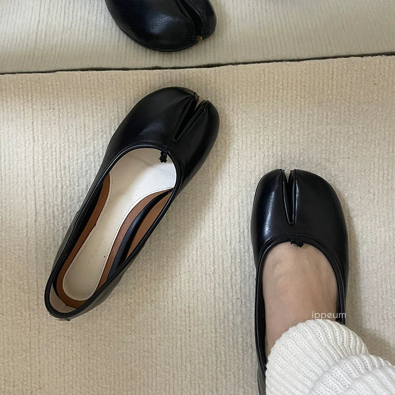 Mocassin tabi Noir