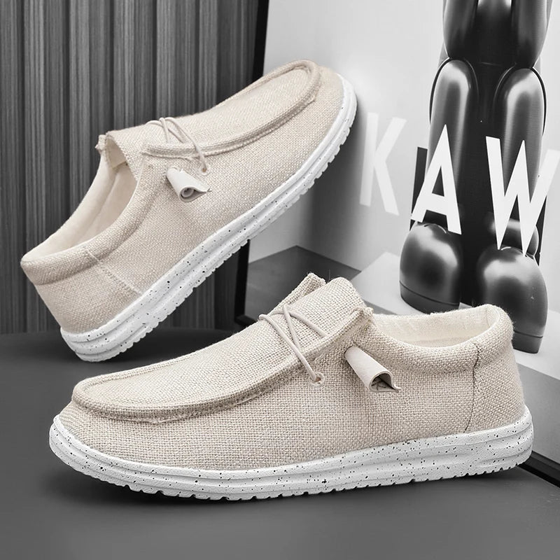 Mocassin Beige homme