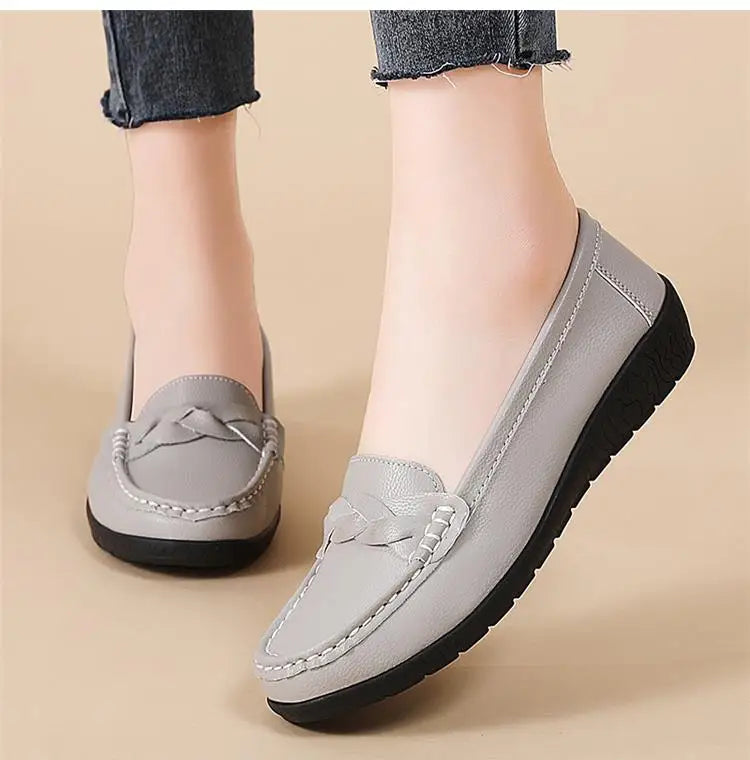 Mocassin femme en cuir KUIDMANGÉA My Store