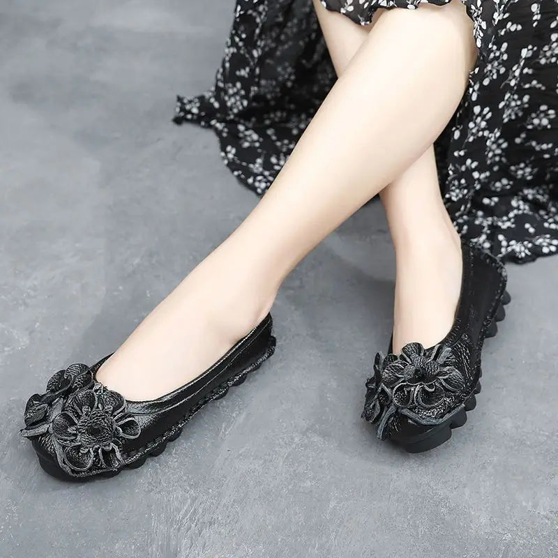 Mocassin Ballerines Floréa –  Charme My Store