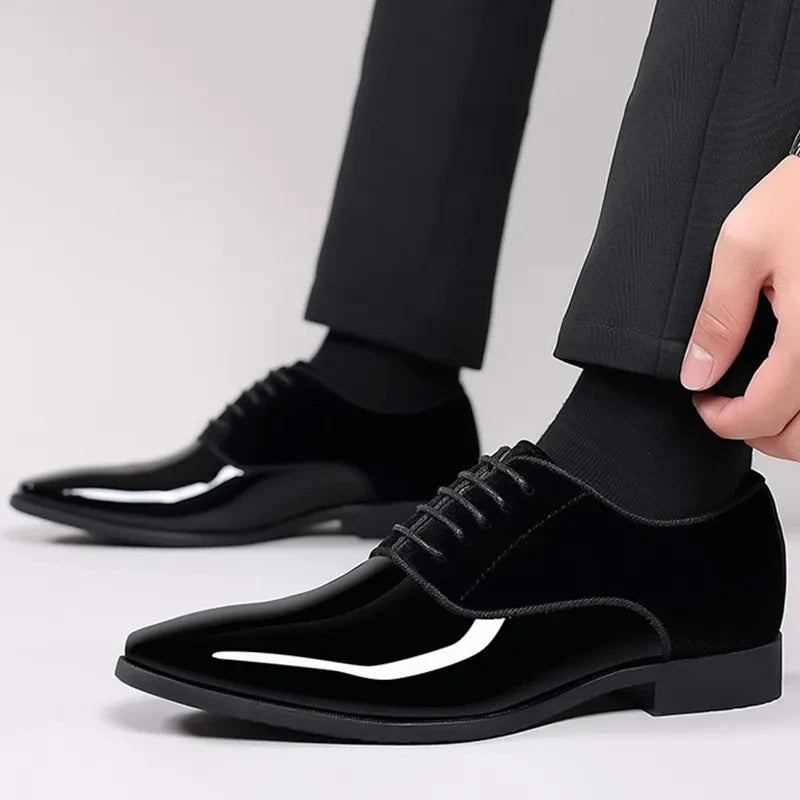 Mocassin verni noir ou  Noirval élégant My Store