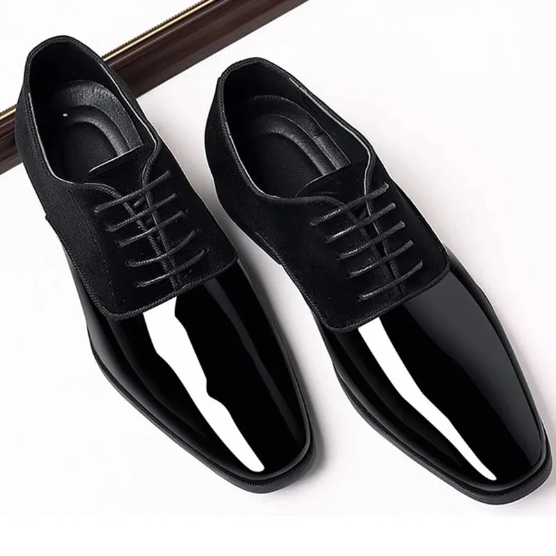 Mocassin verni noir ou  Noirval élégant My Store