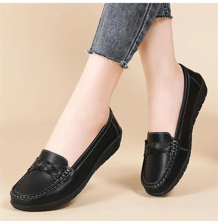 Mocassin femme en cuir KUIDMANGÉA My Store