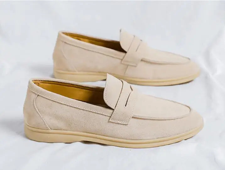 Mocassin daim homme - Barrie Shop