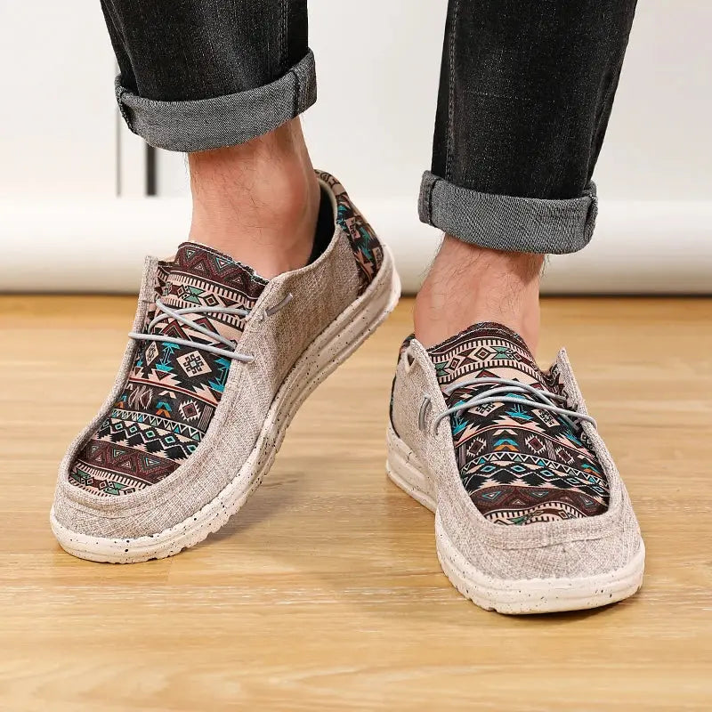 Mocassin tissu homme My Store