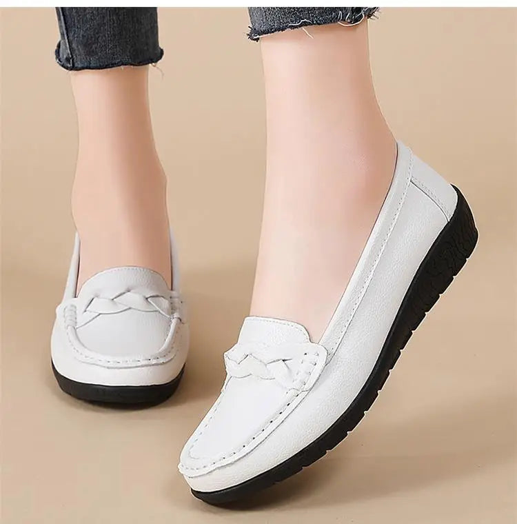 Mocassin femme en cuir KUIDMANGÉA My Store