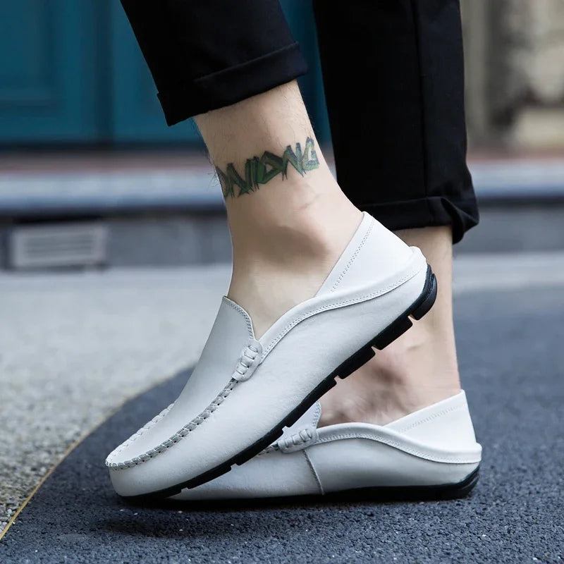 Mocassin confortable Cuir Élégance - Barrie Shop