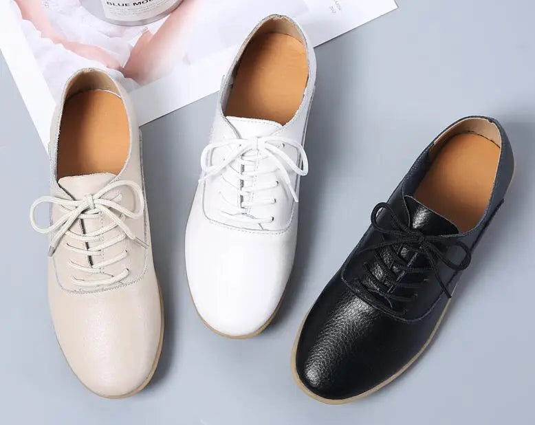 Mocassin femme blanc respirant - Barrie Shop