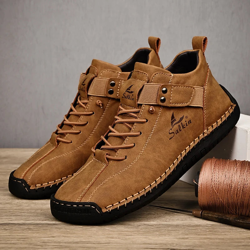 Mocassin homme en cuir bottine d’hiver - Barrie Shop