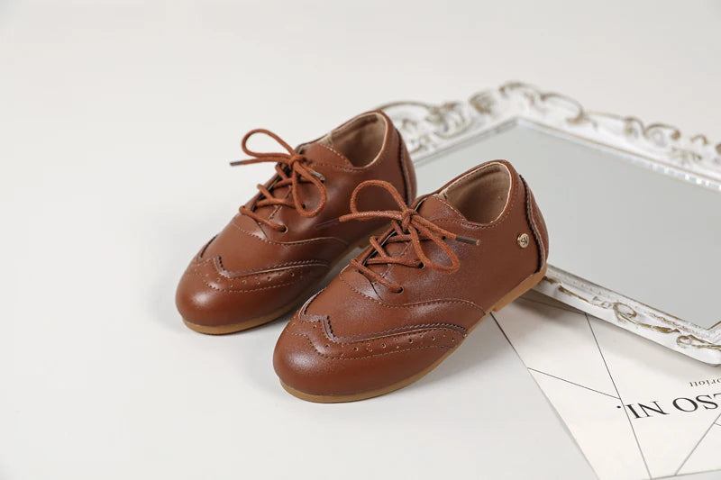 Mocassin femme Solenya en cuir grainé My Store