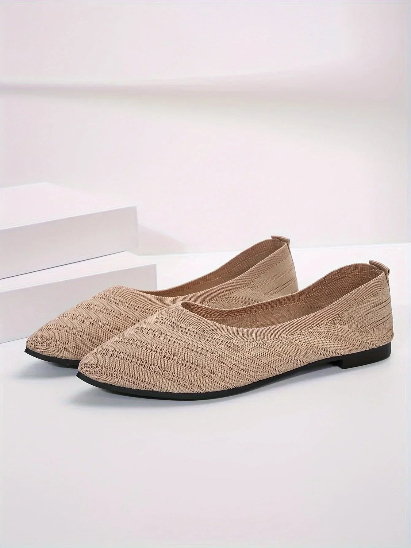 Mocassin vernis femme chic tissé et  bout pointu - Barrie Shop
