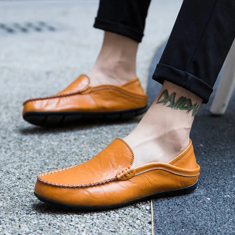 Mocassin confortable Cuir Élégance - Barrie Shop