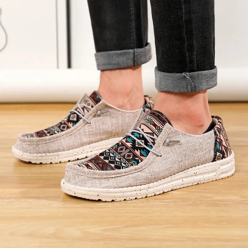 Mocassin tissu homme My Store