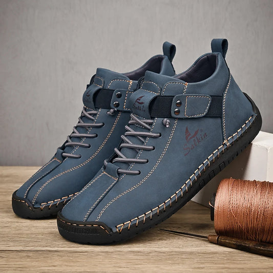 Mocassin homme en cuir bottine d’hiver - Barrie Shop