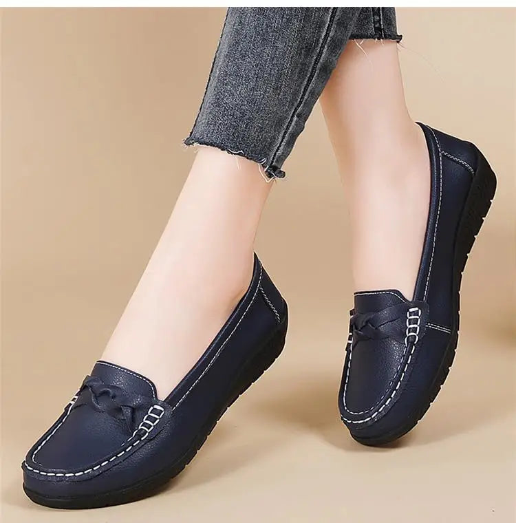 Mocassin femme en cuir KUIDMANGÉA My Store