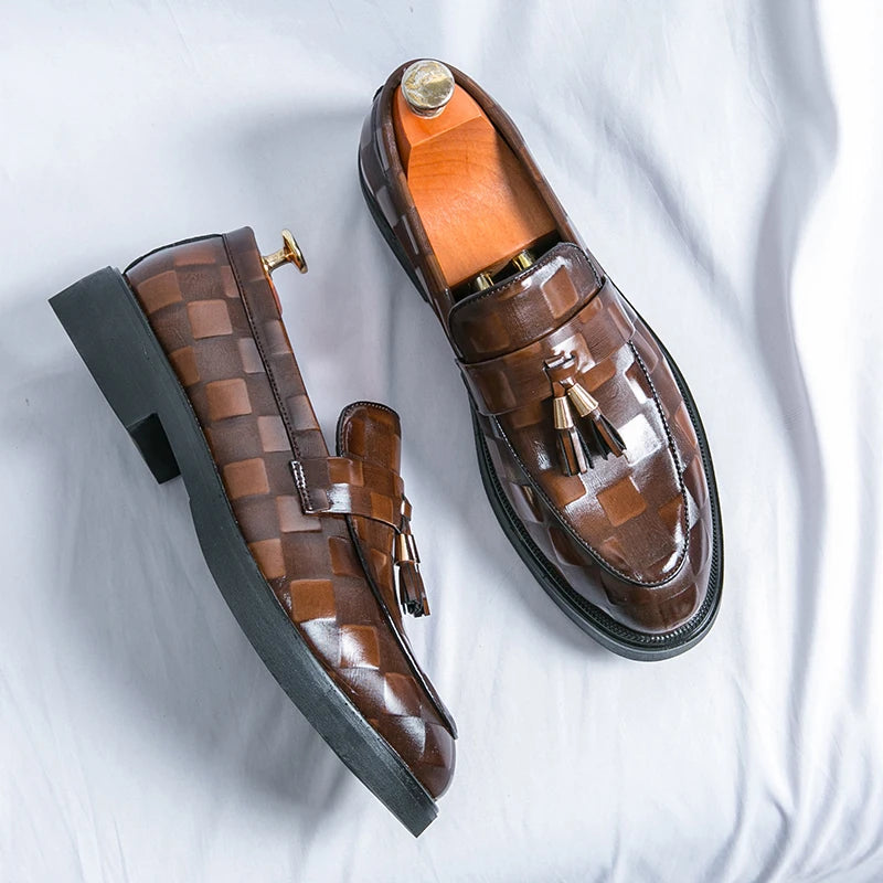Mocassins Luméro – Style Métallisé, Confort Brillant My Store