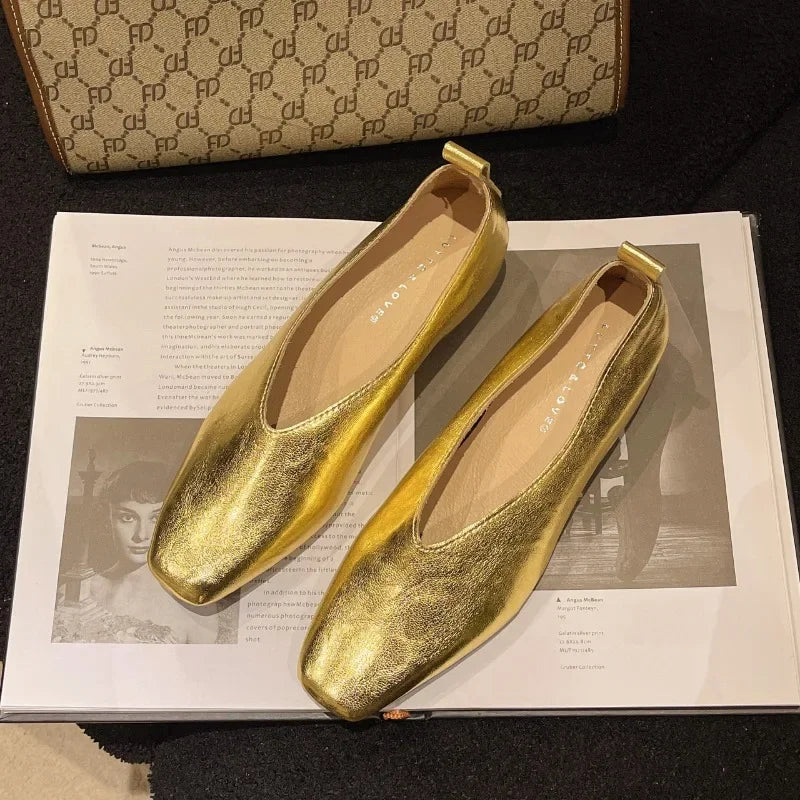 Mocassin femme camel - Barrie Shop