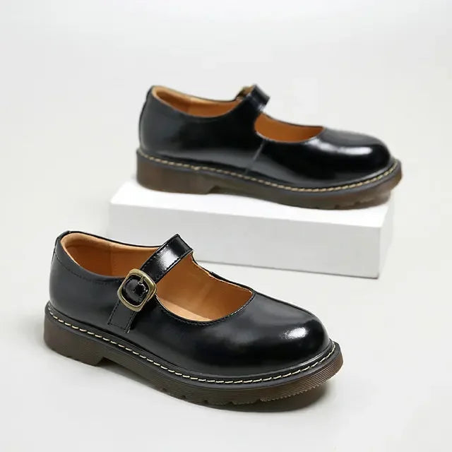 Mocassin  Maryline Vintage –  Rétro en Cuir My Store