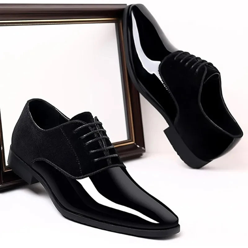 Mocassin verni noir ou  Noirval élégant My Store
