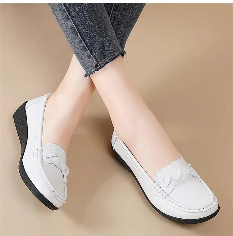 Mocassin femme en cuir KUIDMANGÉA My Store