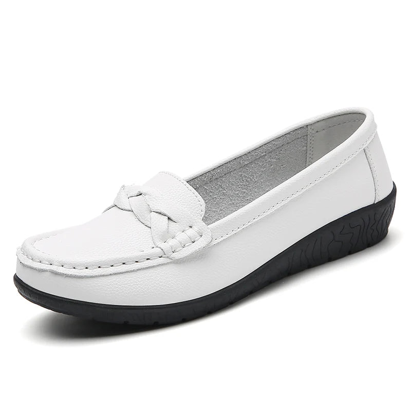 Mocassin femme en cuir KUIDMANGÉA My Store