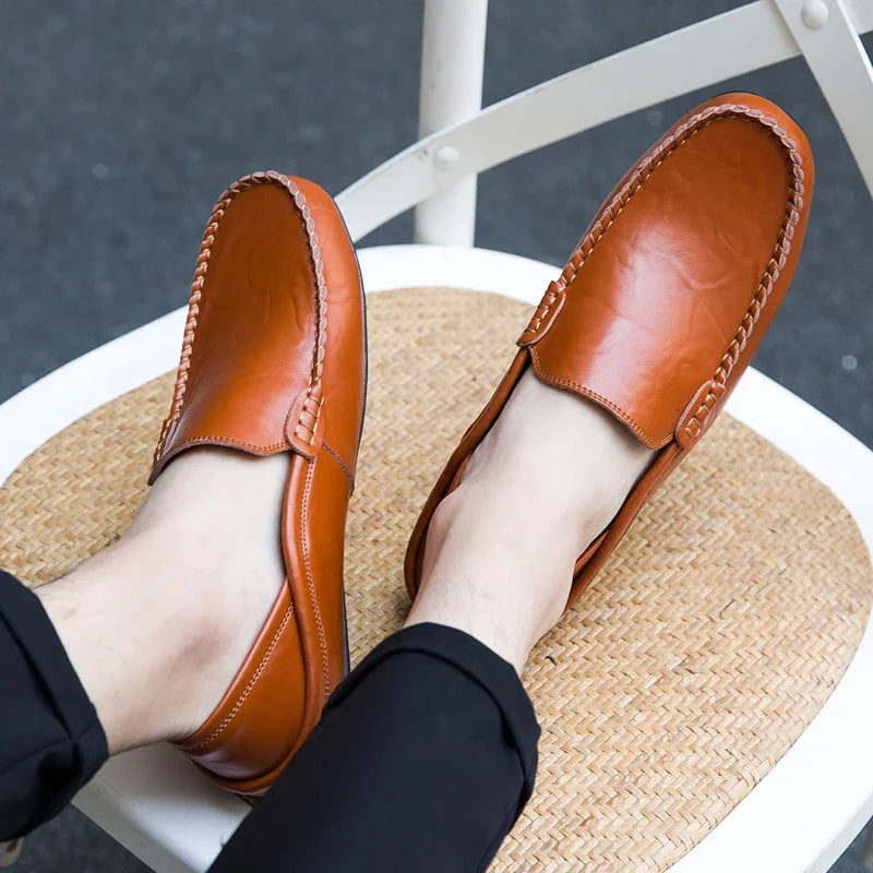 Mocassin confortable Cuir Élégance - Barrie Shop