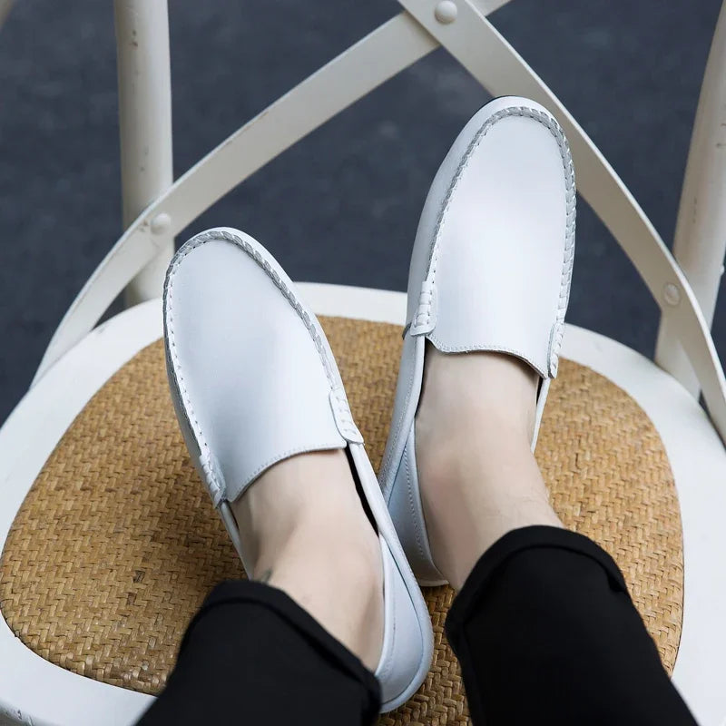 Mocassin confortable Cuir Élégance - Barrie Shop