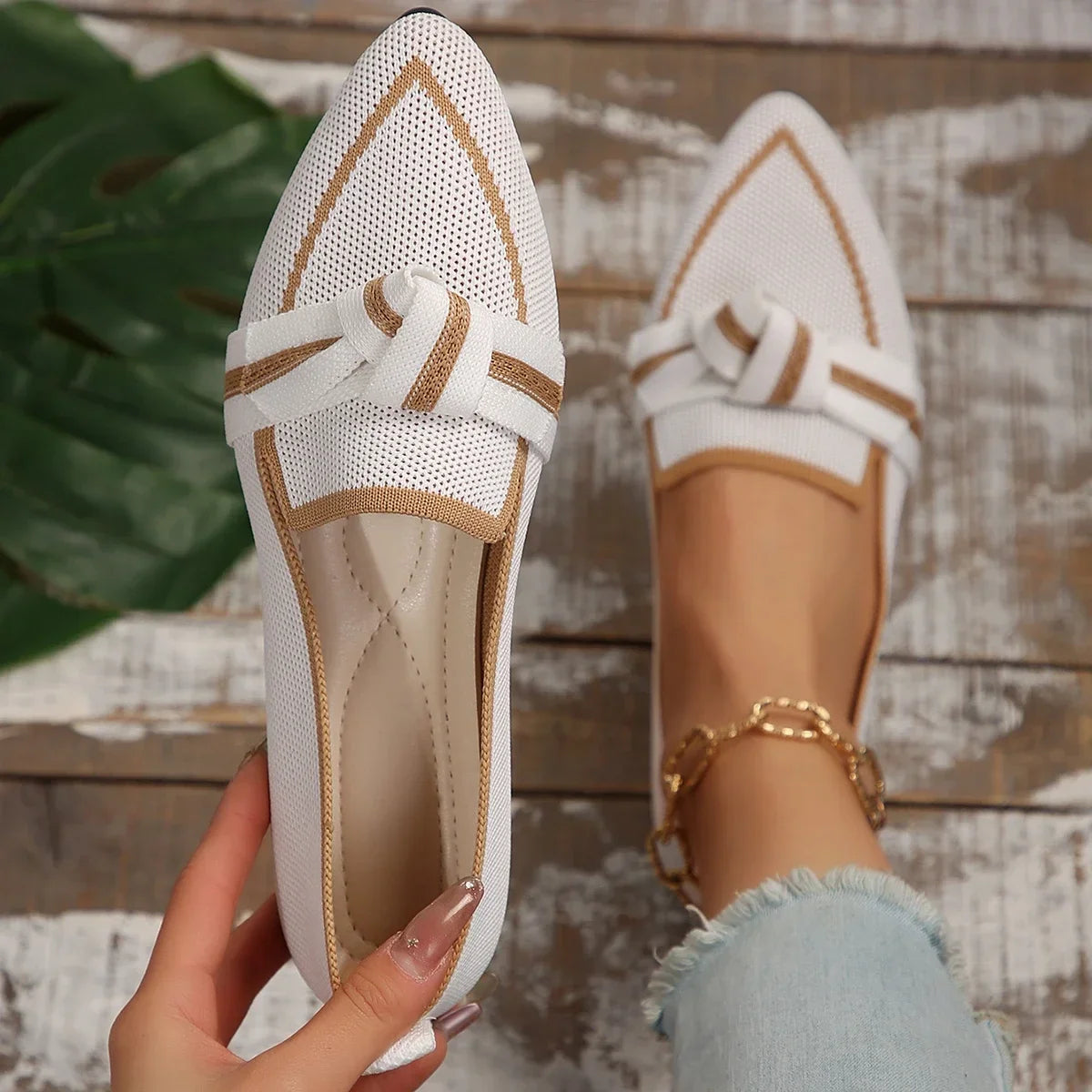 Mocassin femme Ballerines Pointues My Store