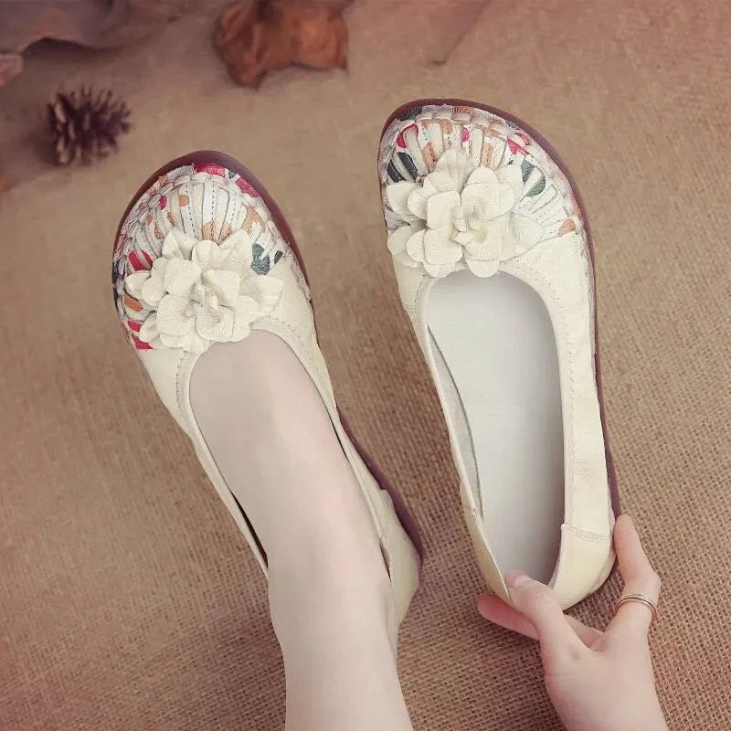Mocassin Ballerines Floréa –  Charme My Store