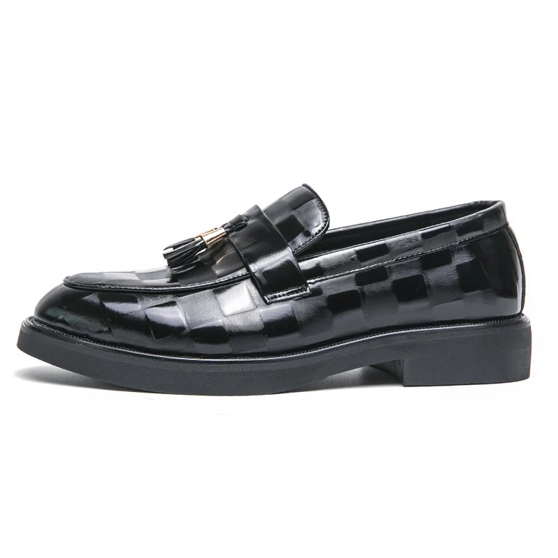 Mocassins Luméro – Style Métallisé, Confort Brillant My Store