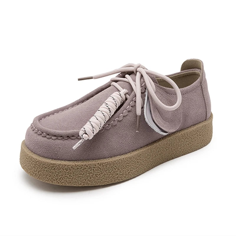 Mocassin plateforme femme AIYUQI My Store