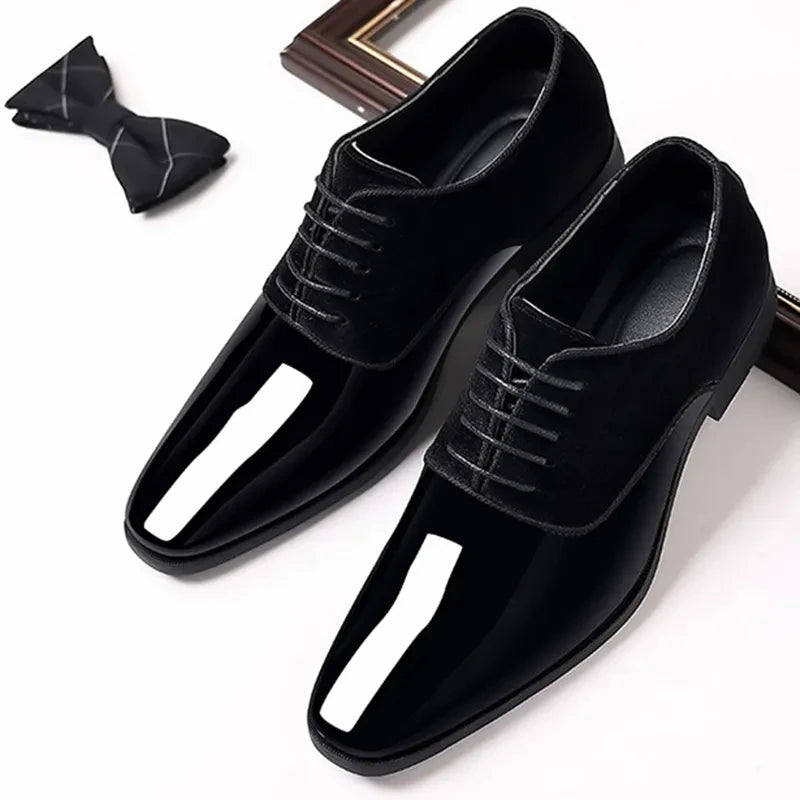 Mocassin verni noir ou  Noirval élégant My Store