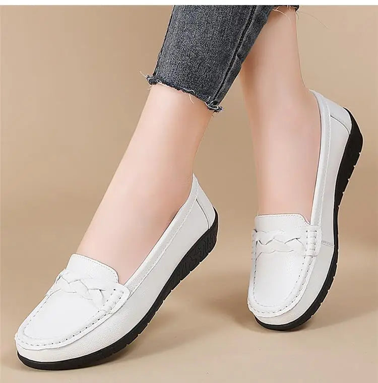 Mocassin femme en cuir KUIDMANGÉA My Store