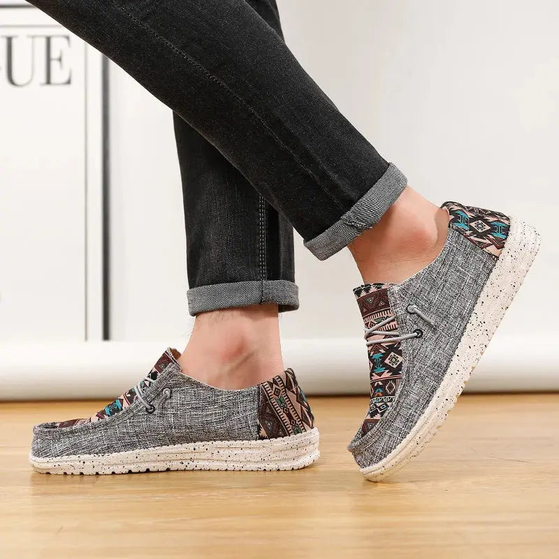 Mocassin tissu homme My Store