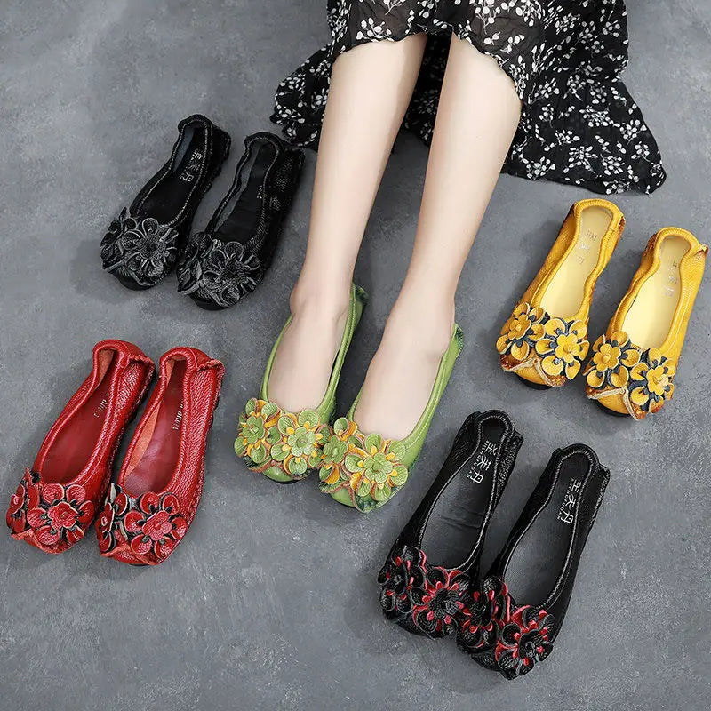 Mocassin Ballerines Floréa –  Charme My Store