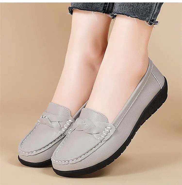 Mocassin femme en cuir KUIDMANGÉA My Store