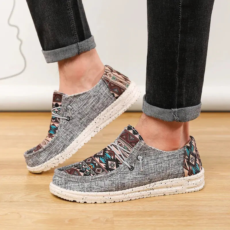 Mocassin tissu homme My Store