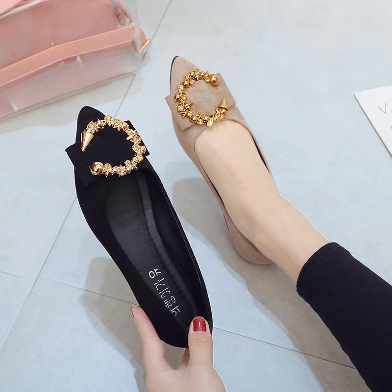 Mocassin femme doré DORYBELLA My Store