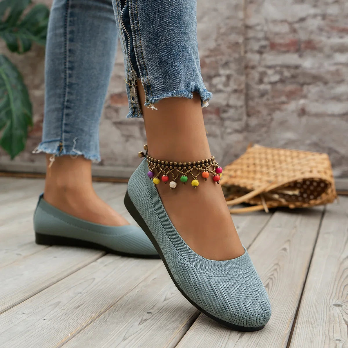 Mocassin femme noire NoEnName_Null - Barrie Shop