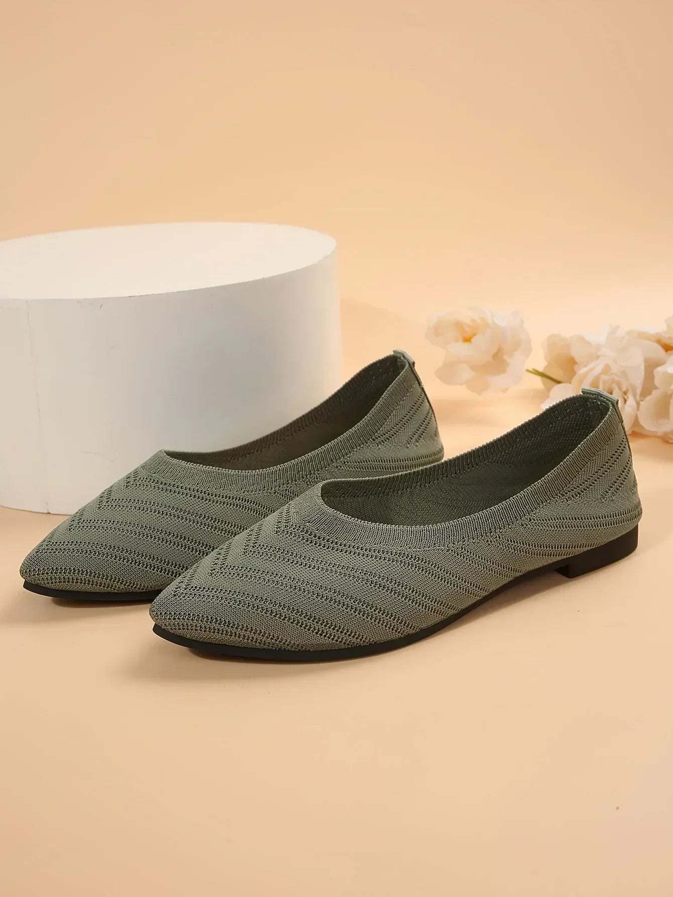 Mocassin vernis femme chic tissé et  bout pointu - Barrie Shop