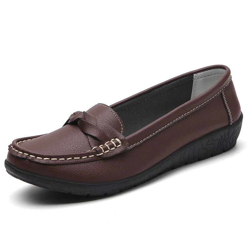 Mocassin femme en cuir KUIDMANGÉA My Store