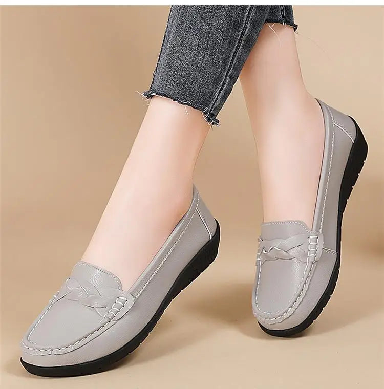Mocassin femme en cuir KUIDMANGÉA My Store